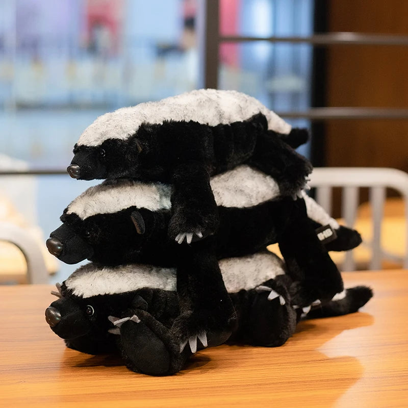 Honey the Kawaii Lifelike Honey Badger Plushie