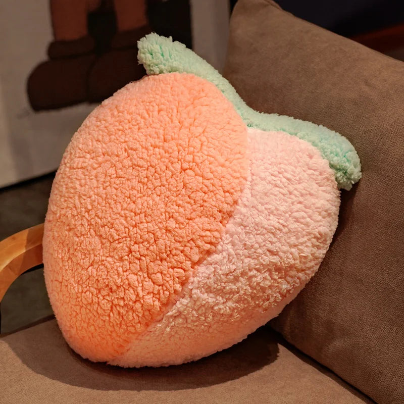 Peachy the Squishy Fruit Cactus Kawaii Sofa Plush Cushion