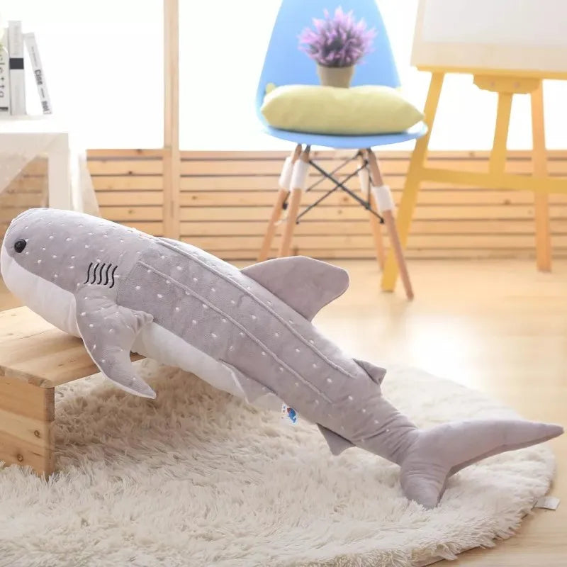Finn the Chonky Shark Snuggle Pillow