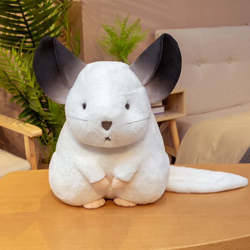 Cheeks the Squishy Chinchilla Plush Pillow