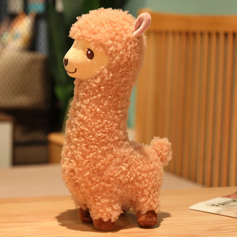 Fluffy the Dreamy Japanese Alpaca Snuggle Pillow