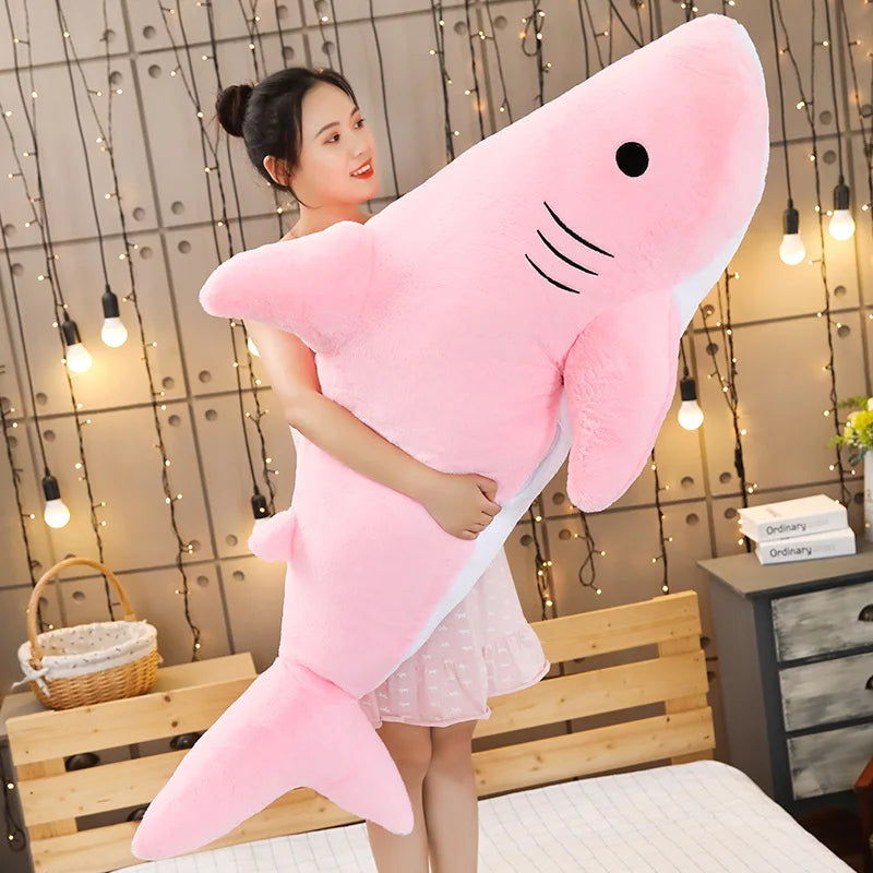 Starry the Giant Fuzzy Shark Snuggle Plush