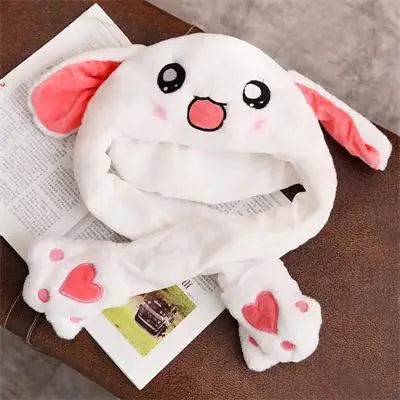 Bun Bun the Wiggly Eared Rabbit Hat Plush