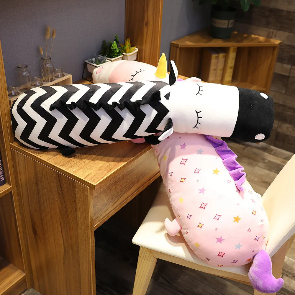 Noodle the Kawaii Long Dog Giraffe Lion Plush Pillow