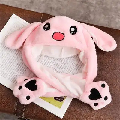 Bun Bun the Wiggly Eared Rabbit Hat Plush