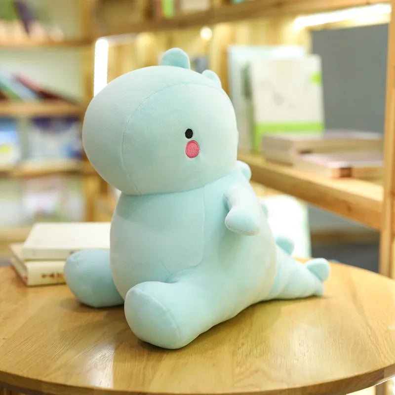 Snoozy Dino Long Snuggle Pillow