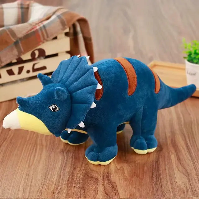 Rex the Tyrannosaurus Dino Cartoon Plush Pillow