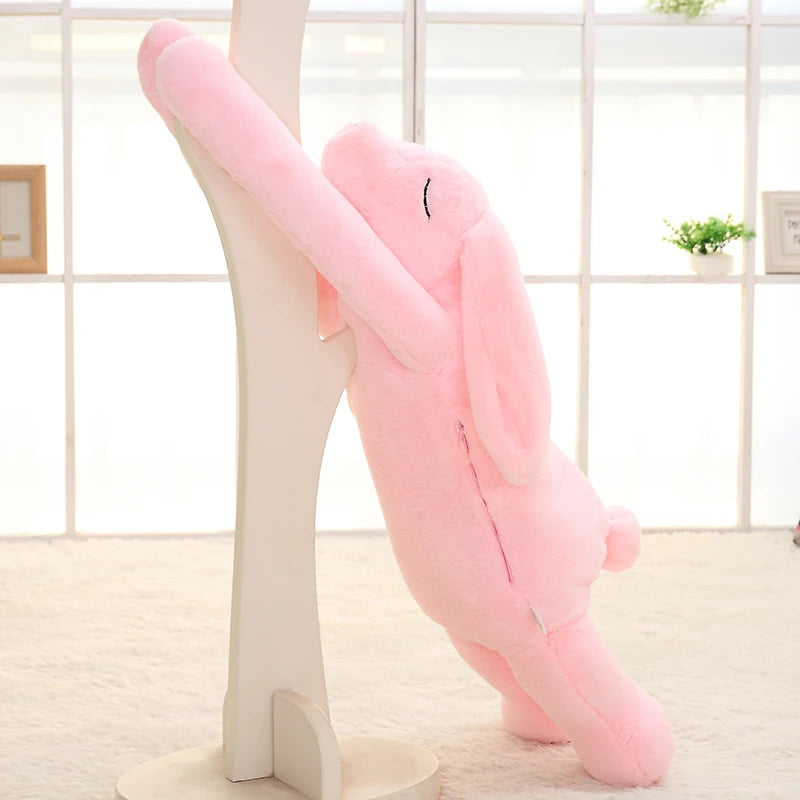 Fluffy the Giant Big Ear Bunny Snuggle Pillow