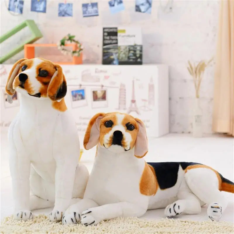 Biscuit the Giant Lifelike Beagle Plush
