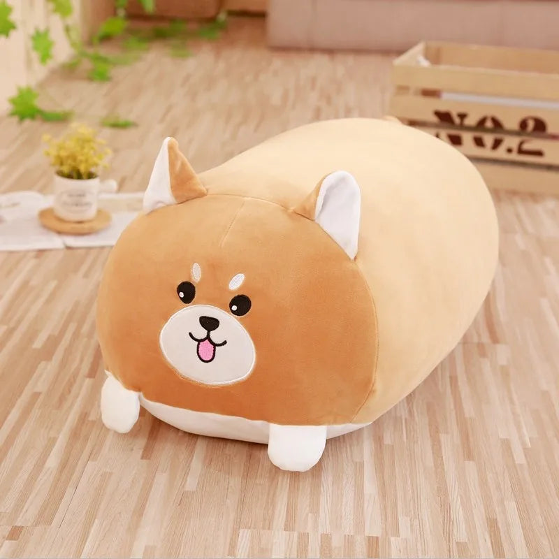 Squidgy Fat Frog Dog Penguin Plush Pillow