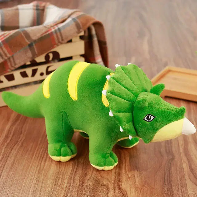 Rex the Tyrannosaurus Dino Cartoon Plush Pillow