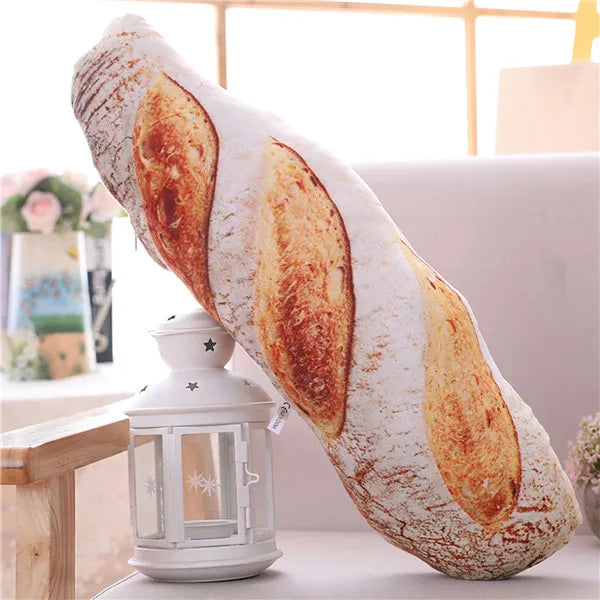 Glazed the Squishy Donut Cream Bread Plush Pillow