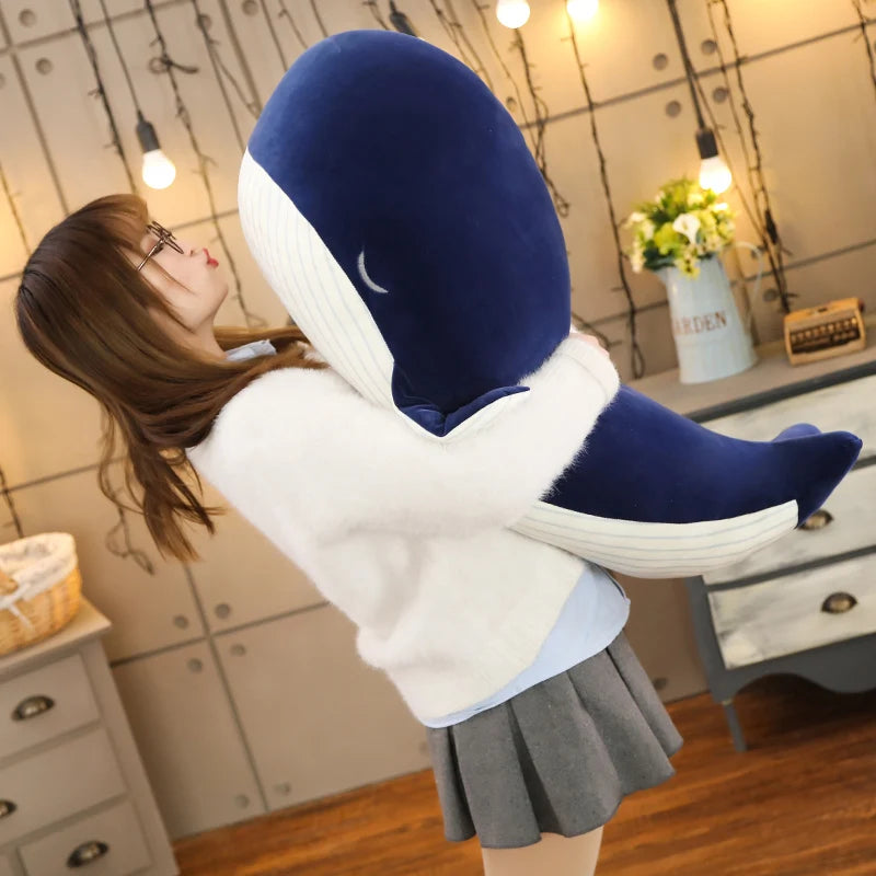 Moby the Super Soft Giant Blue Whale Plush