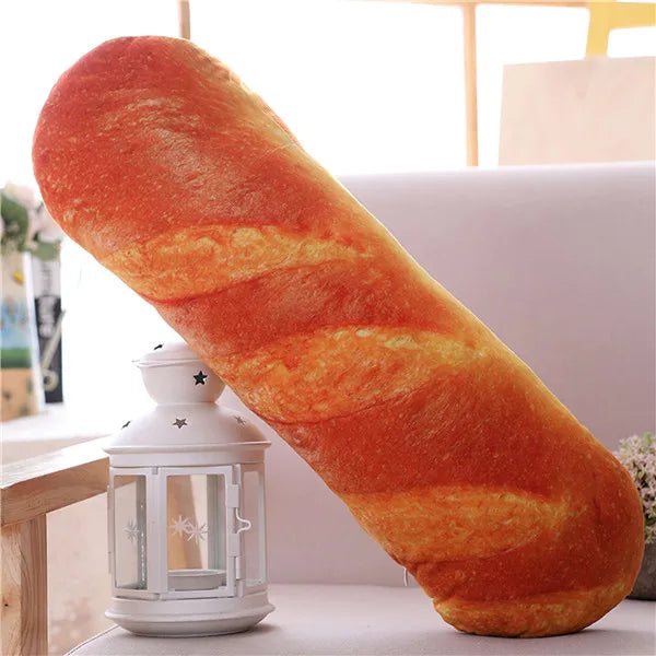 Glazed the Squishy Donut Cream Bread Plush Pillow