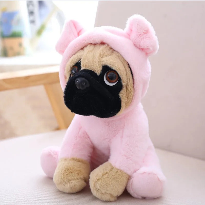 Wrinkles the Kawaii Shar Pei Pug Simulation Puppy Plushie