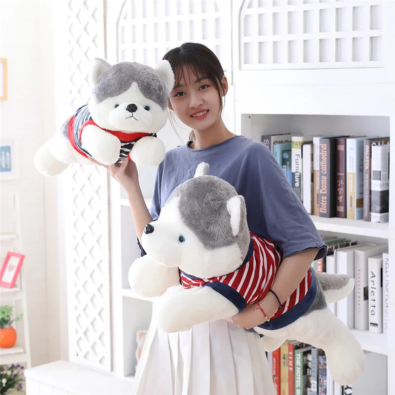 Frosty the Lifelike Siberian Husky Plushie