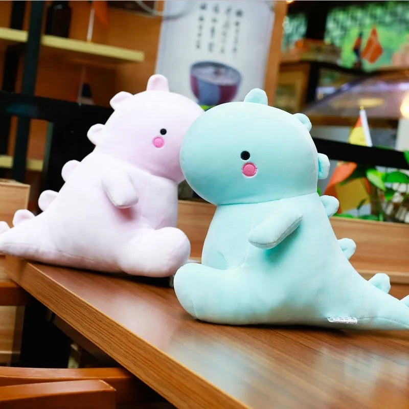 Snoozy Dino Long Snuggle Pillow