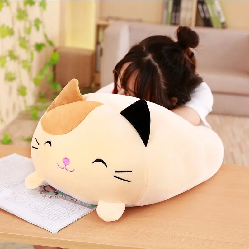 Squidgy Fat Frog Dog Penguin Plush Pillow