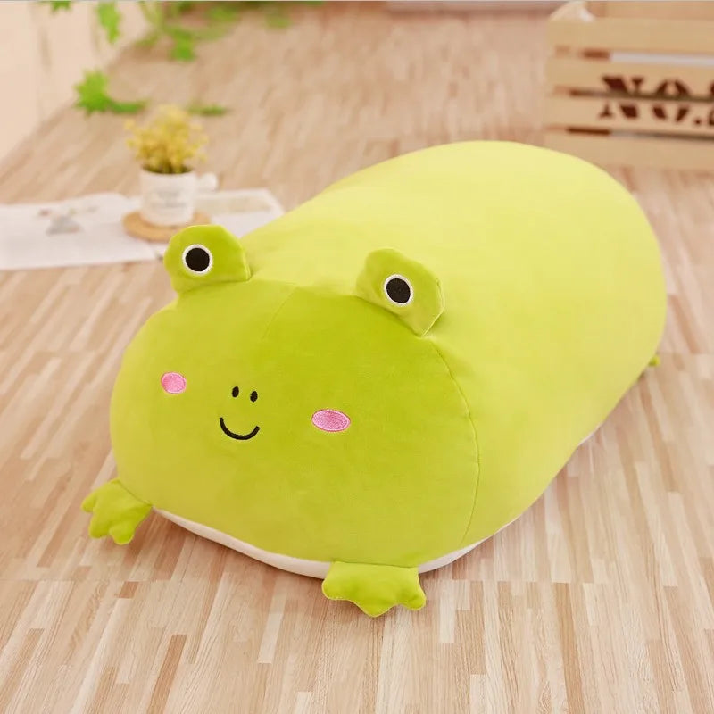 Squidgy Fat Frog Dog Penguin Plush Pillow