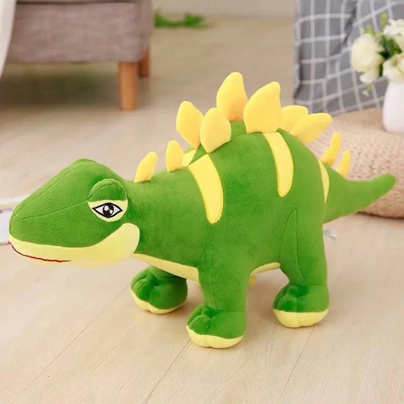 Rex the Tyrannosaurus Dino Cartoon Plush Pillow
