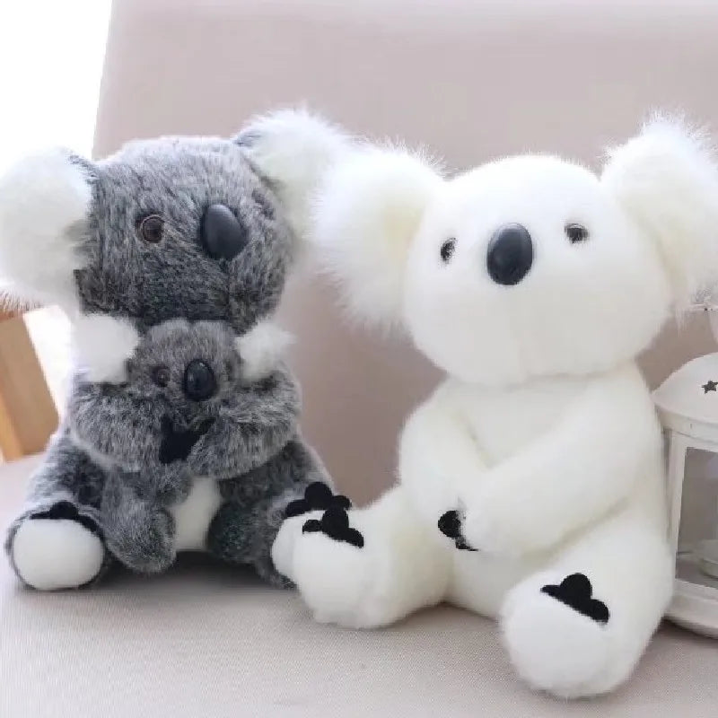 Mama the Koala Bear Holding Baby Plush