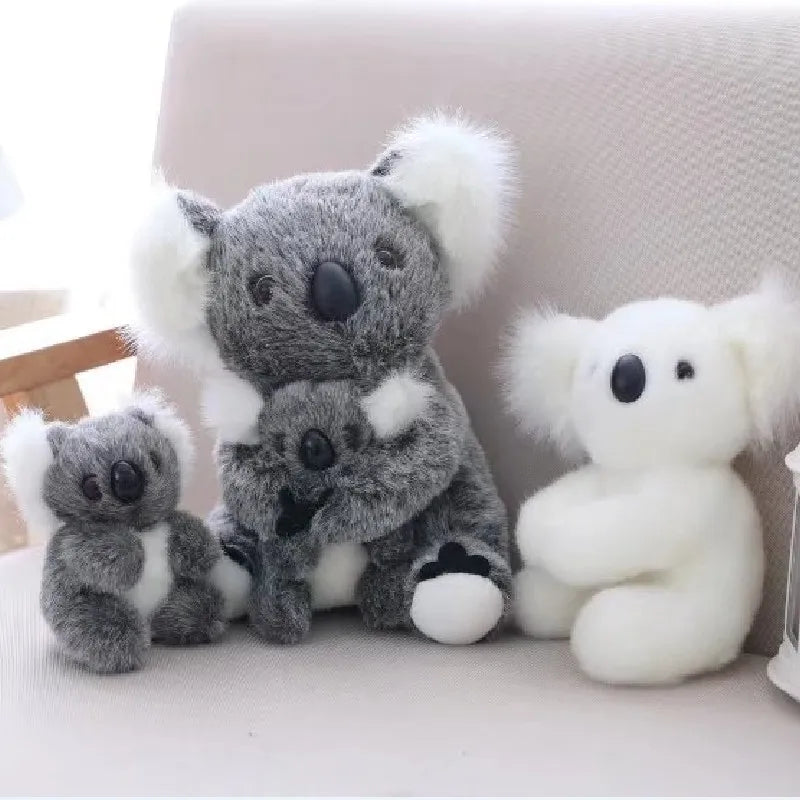 Mama the Koala Bear Holding Baby Plush
