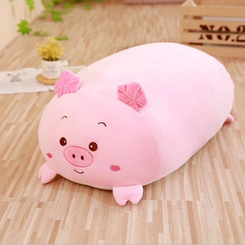 Squidgy Fat Frog Dog Penguin Plush Pillow