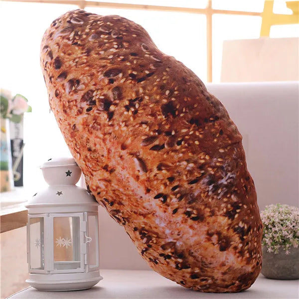 Glazed the Squishy Donut Cream Bread Plush Pillow