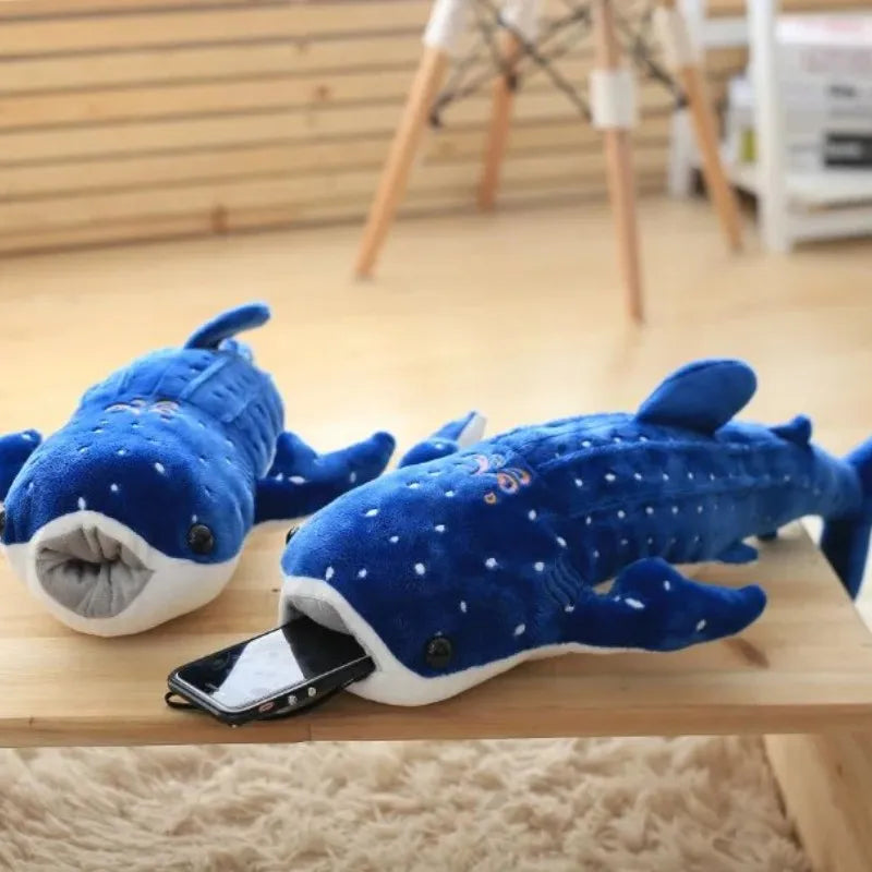 Finn the Chonky Shark Snuggle Pillow