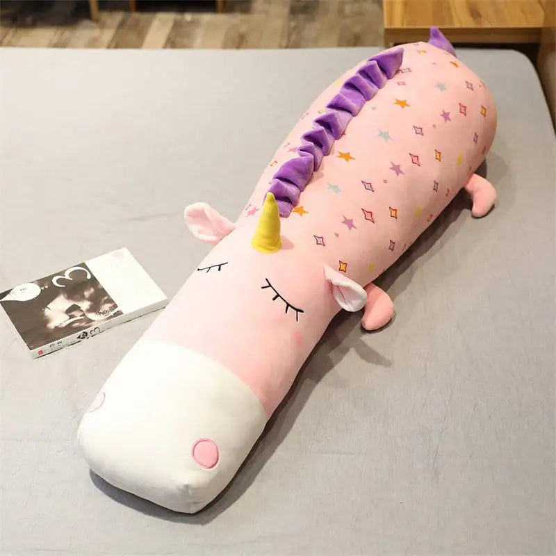 Noodle the Kawaii Long Dog Giraffe Lion Plush Pillow