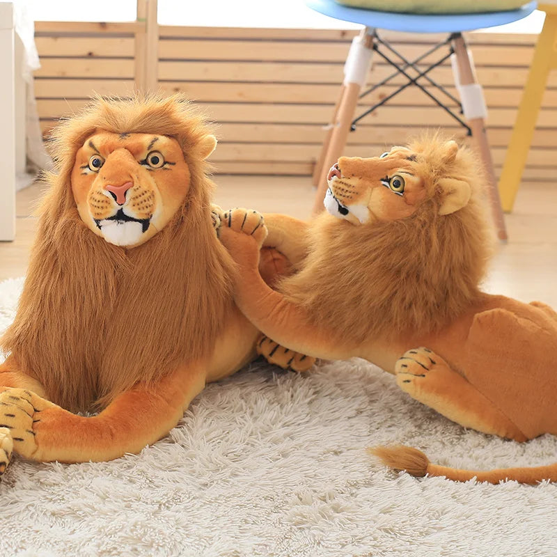 Roary the Lifelike Lion Stuffed Plush