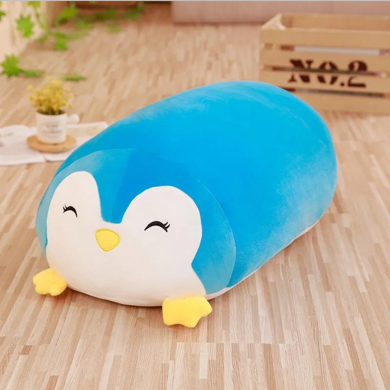 Squidgy Fat Frog Dog Penguin Plush Pillow