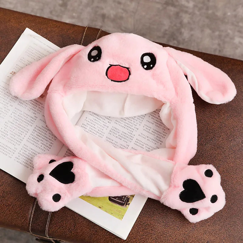 Bun Bun the Wiggly Eared Rabbit Hat Plush