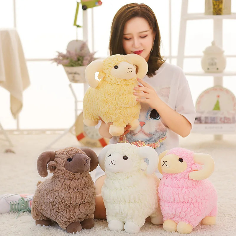 Woolly the Kawaii Simulation Sheep Snuggle Plushie