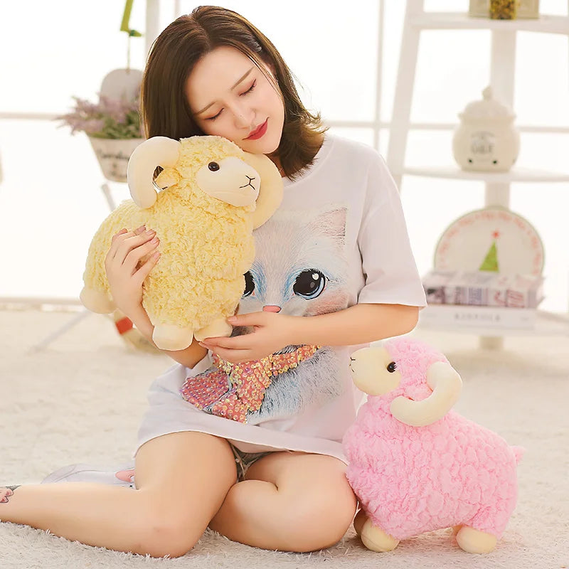 Woolly the Kawaii Simulation Sheep Snuggle Plushie