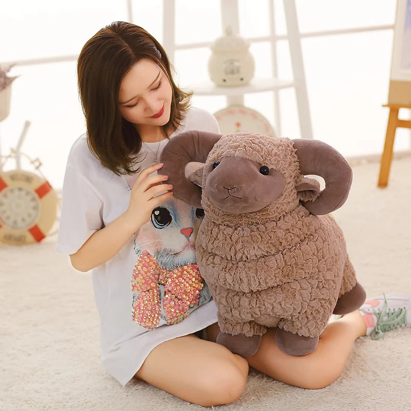 Woolly the Kawaii Simulation Sheep Snuggle Plushie