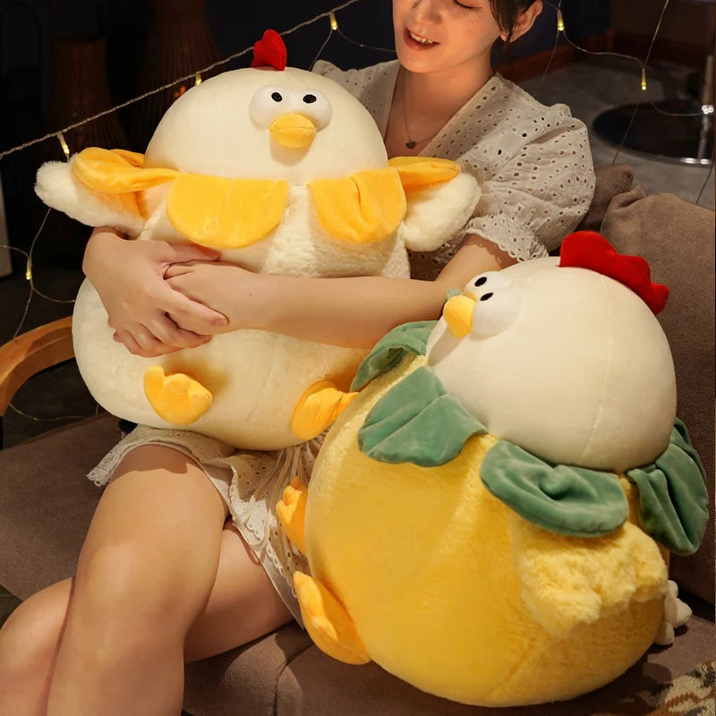 Sunny the Kawaii Fat Round Chick Plush Pillow