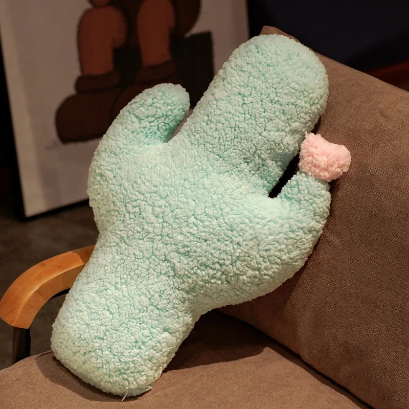 Peachy the Squishy Fruit Cactus Kawaii Sofa Plush Cushion