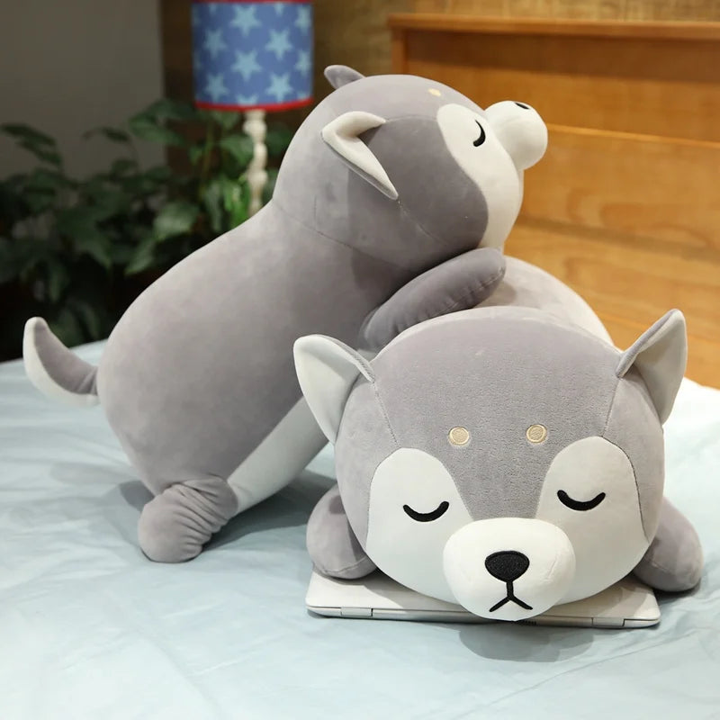 Biscuit the Kawaii Husky Corgi Shiba Inu Dog Plush