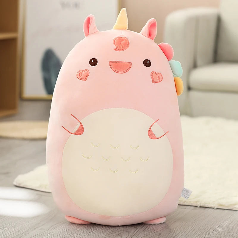 Dreamy Huggable Unicorn Dino Pig Snuggle Plush