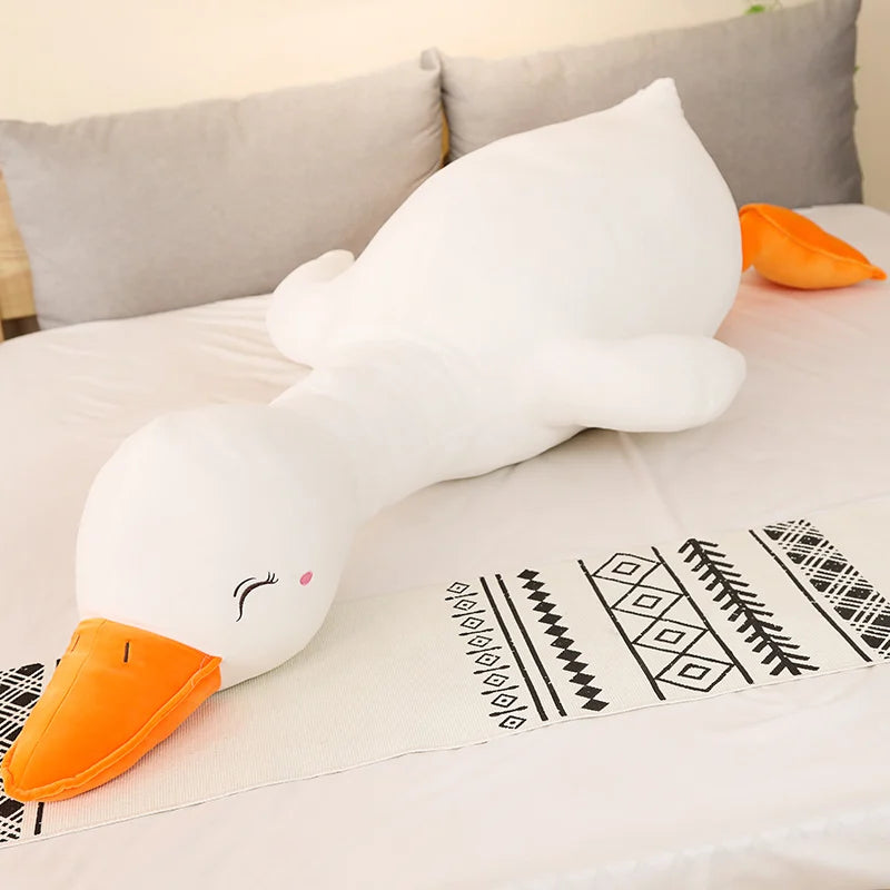 Ducky the Giant Sleepy Kawaii Duck Snuggle Plushie