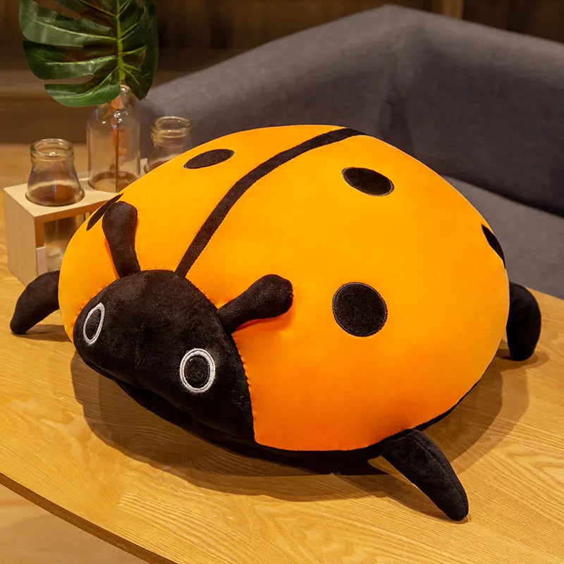 Dotty the Chonky Ladybug Plush Pillow