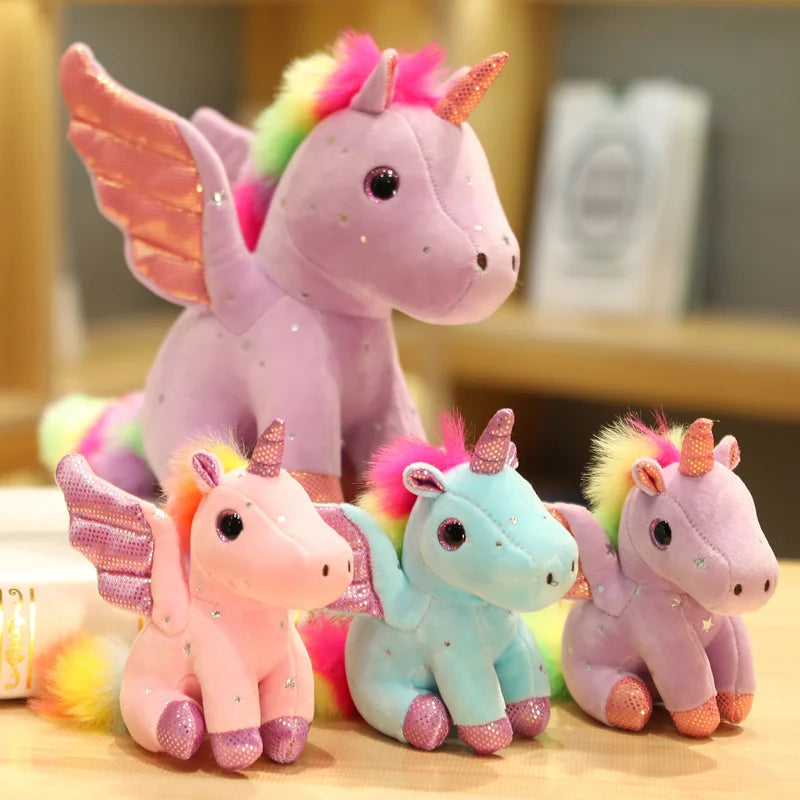 Sparkle the Dreamy Angel Unicorn Plush