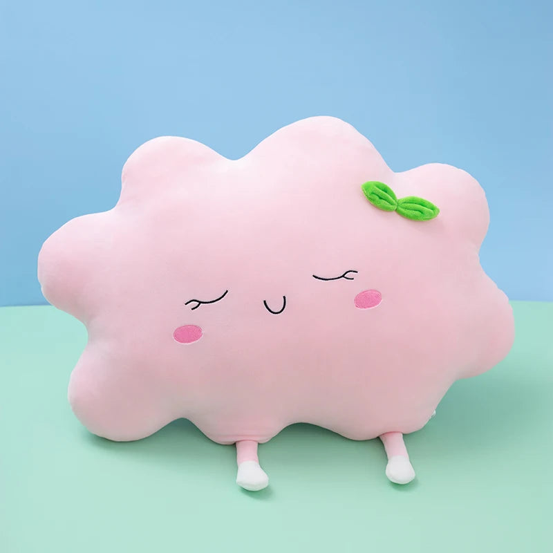 Sunny the Squishy Sun Cloud Plush Car Pillow