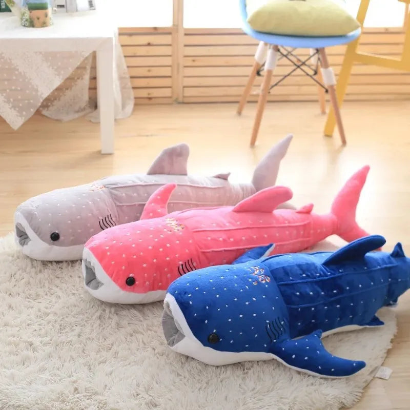 Finn the Chonky Shark Snuggle Pillow