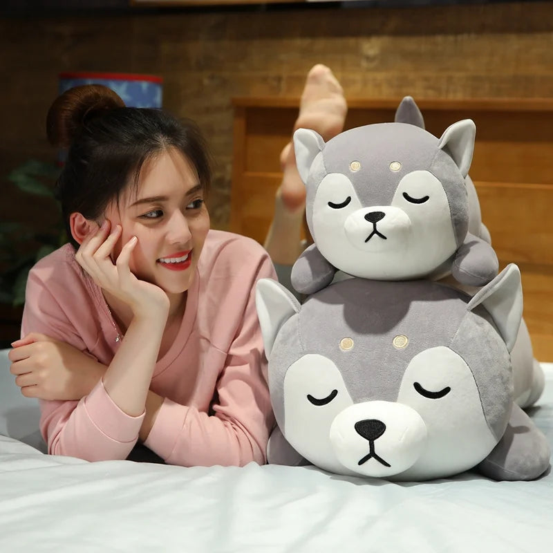 Biscuit the Kawaii Husky Corgi Shiba Inu Dog Plush