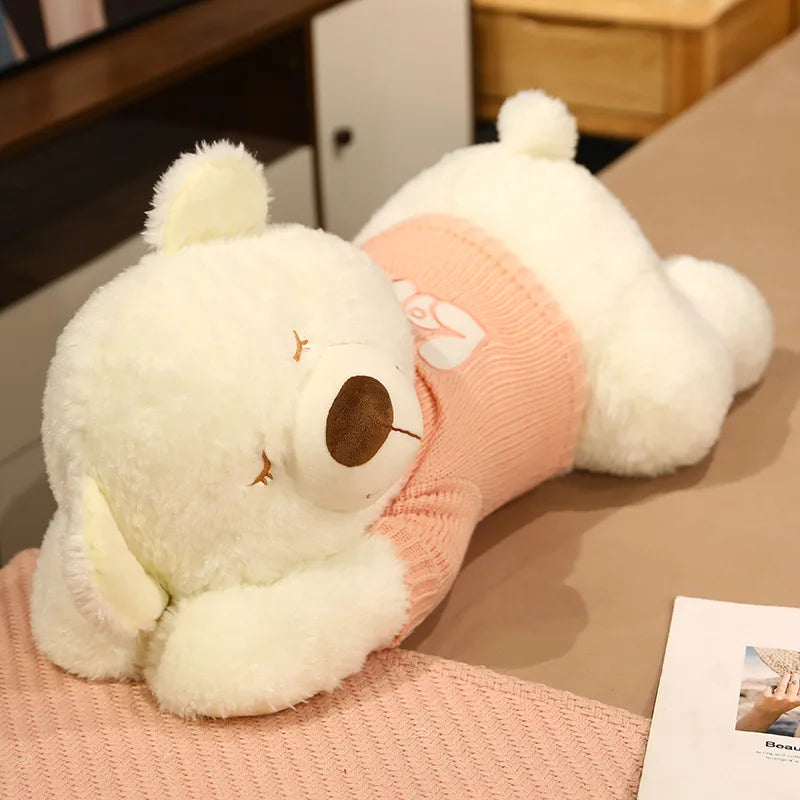 Sweater the Kawaii Sleeping Puppy Dog Plush Pillow