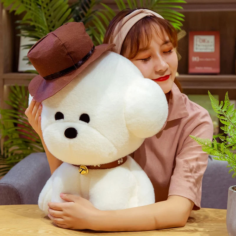 Snowball the Soft Simulation Bichon Frise Plush