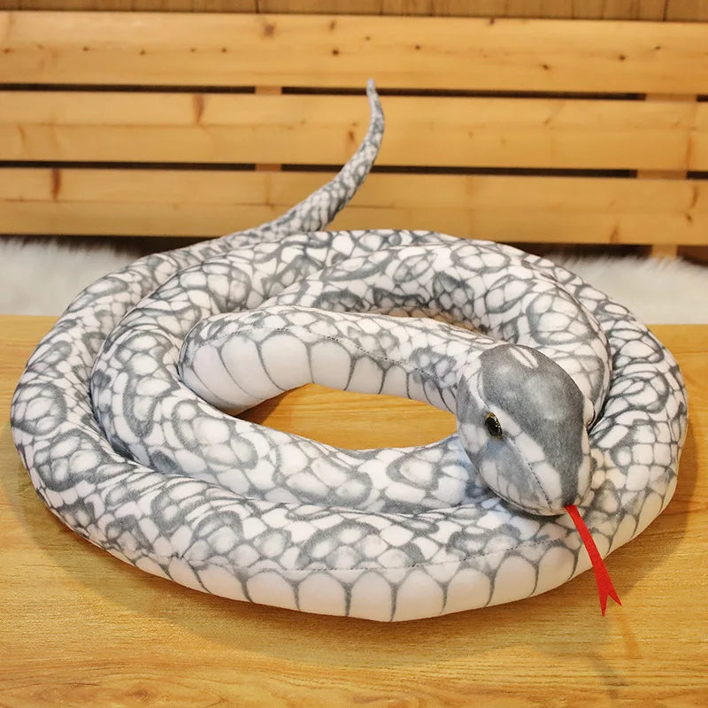 Noodles the Giant Long Kawaii Snake Snuggle Plushie