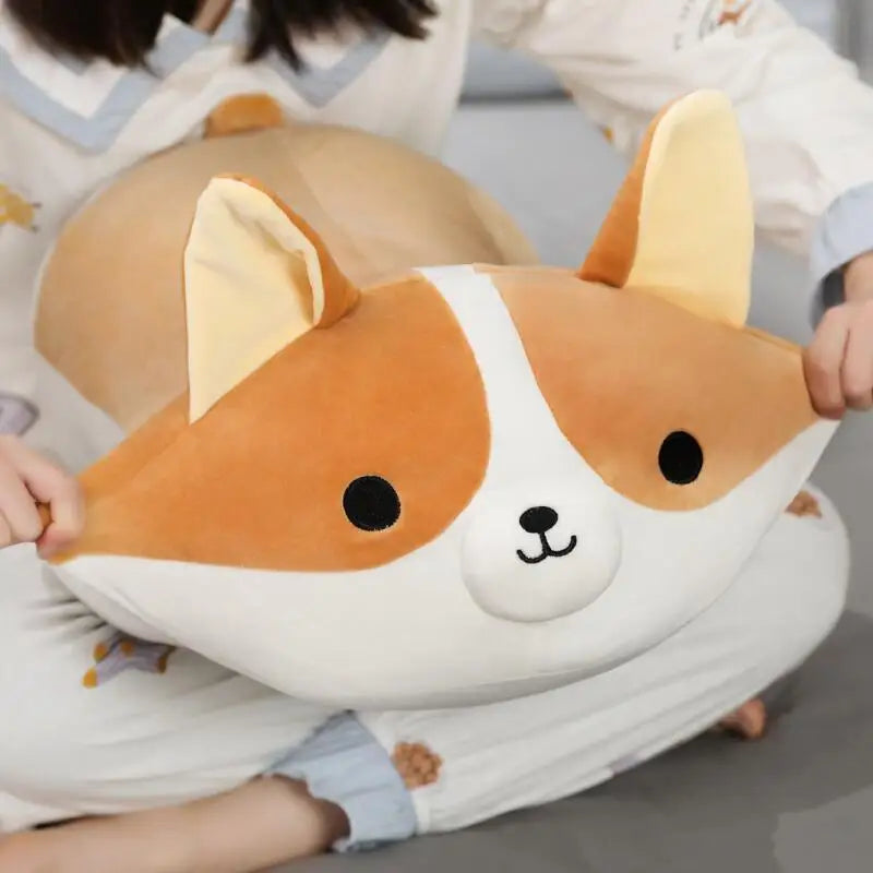 Shiba the Chonky Giant Kawaii Dog Snuggle Pillow